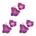 thumbnail image 1 of kurtrusly 50pack/lot Low Maintenance Artificial Decorations Orchids For Wide Range Of purple red 3Set, 1 of 6