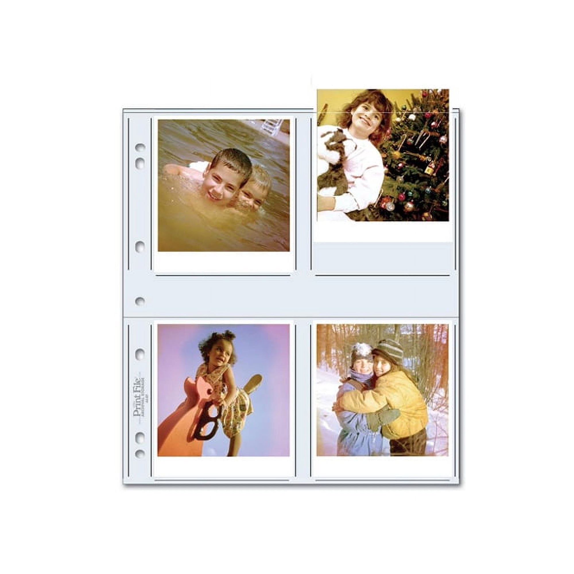 Print File 448P 4x4 Print Preservers (100 Pack)