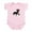 Petal Pink, variant on CafePress - Dog In Mask Infant Bodysuit - Baby Light Bodysuit, Size Newborn - 24 Months