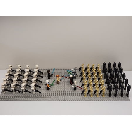 ZHUJI Star Wars Battle Set Phase 1 Clone Troopers Action Figure Sets, 66 Pieces