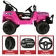 thumbnail image 4 of Camioneta montable JOYKOO eléctrica 93 cm rosa Control remoto 12V, 4 of 8
