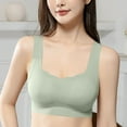 thumbnail image 6 of Women's No Underwire Wide Strap Seamless Bra Full Cup Push up Bralette Supportive Comfortable Wireless Brassieres, 6 of 6