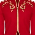 thumbnail image 4 of Lilgiuy Men's Fashion Halloween Retro Style Stitching Suit Gold Embroidered Jacket, 4 of 5