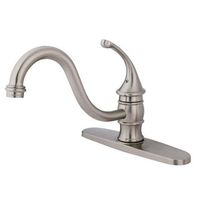 Kingston Brass KB3578GLLS Robinet de Cuisine Simple Poignée 8 Po Sans Pulvérisateur