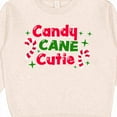 thumbnail image 3 of Inktastic Christmas Candy Cane Cutie with Candy Canes Toddler Sweatshirt, 3 of 4