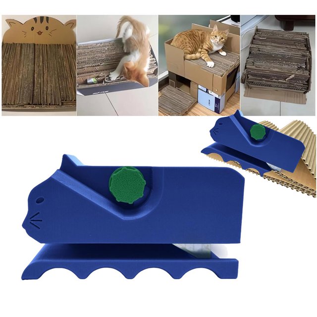 Herramienta Creativa Cartón Creativo La Máquina Corte para Rascadores Gatos