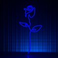 thumbnail image 4 of Handmadetneonsign Rose Neon Sign, Rose Flora Wall Art Decor, Rose Flower Line Led Sign, Flower Store Wall Decor, 4 of 5