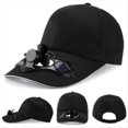 thumbnail image 3 of Sombrero para Exteriores con Ventilador Solar, Gorra de Béisbol con Ventilador Solar, Protector Solar de Verano, Parasol., 3 of 7