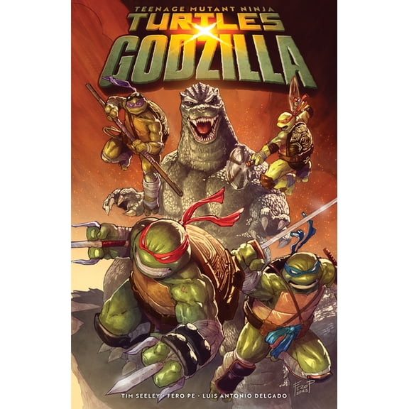 Teenage Mutant Ninja Turtles X Godzilla, (Paperback)