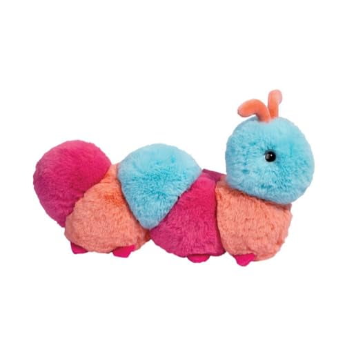 Douglas Munchie Pink Caterpillar Soft Plush Stuffed Animal Toy #1533