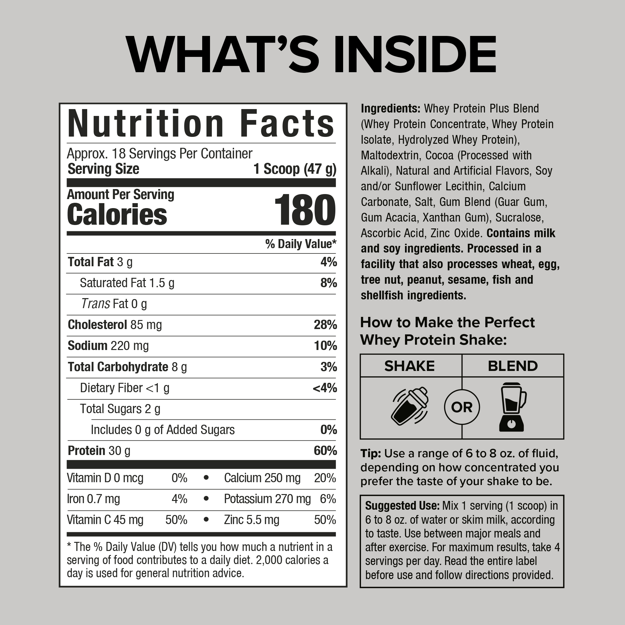 Six Star Pro Nutrition 100% Whey Protein Powder, Triple Chocolate photo 4