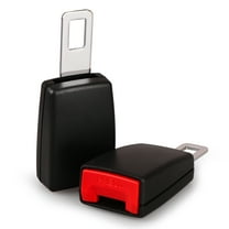 Hunlyman 2-Pack 4.7Inch Universal Seat Belt Extender with Car Buckle Extension