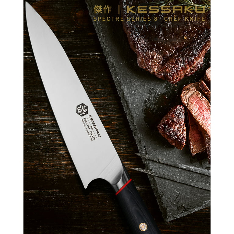 Kessaku 8-Inch Chef & 8-Inch Bread & 3.5-Inch Paring Knife Set
