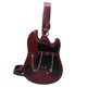 thumbnail image 3 of Forma de guitarra bolso de cuerpo cruzado Bolso de hombro para mujeres únicos para el cumpleaños de al aire libre Rojo, 3 of 8