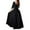 Black, variant on Lorytime Womens a Line Dress Formal Maxi Evening Gown Crew Neck Cocktail Dresses Long Sleeve Solid Party Dresses