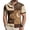 Brown, variant on Mens Halloween Golf Polo Shirts, Classic Printed Cartoon Short Sleeve Polo Shirts Casual Streetwear