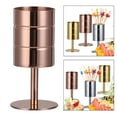 thumbnail image 6 of balikha Cocktail Picks with Holder Stainless Steel Buffet Decoration Drink Picks Appetizer Skewers for Wedding Cupcake Dessert Olives rose gold, 6 of 9