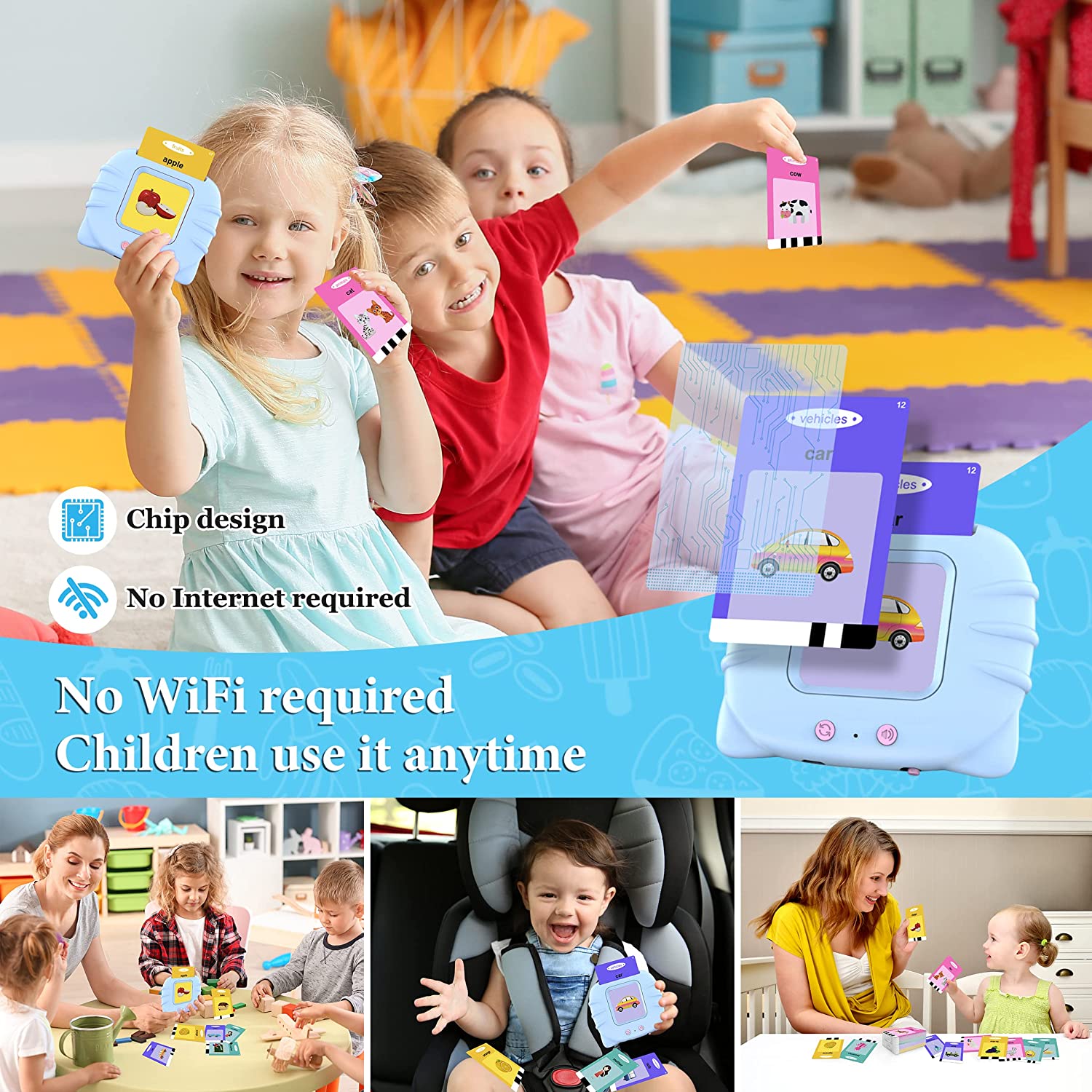 Magotan Talking Flash Cards Educational Learning Toy photo 2