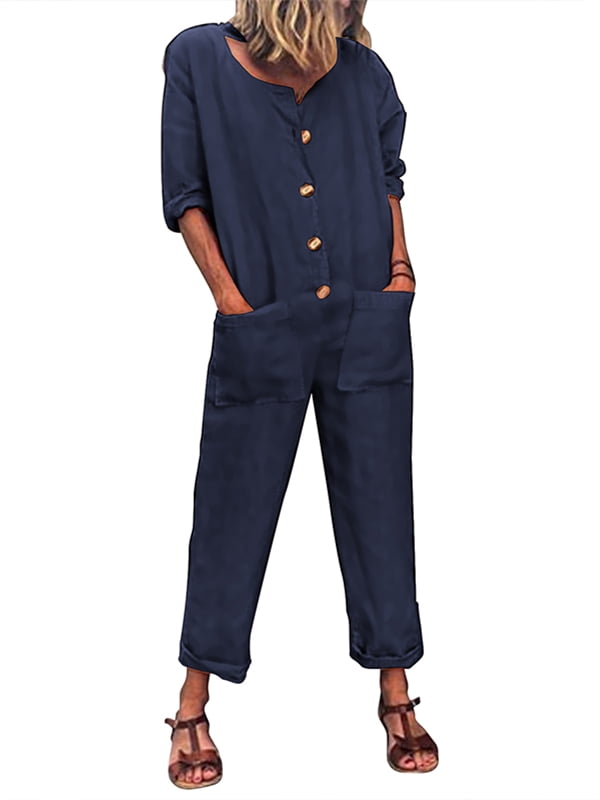 jumpsuit women long sleeve