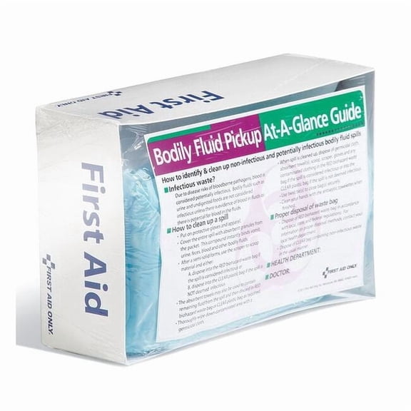 Pig Body Fluid Clean Up Kit,Box,White PLS1013