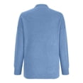 thumbnail image 4 of Timegard Hauts pour Femmes Manches Longues Col en V Pull Confortable Automne Hiver Décontracté Ample Chaud, 4 of 5