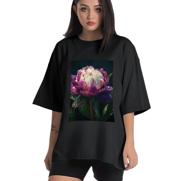 Plus Size Shirt for Women Black Tops for Women Short Sleeves Shirt for Women Mountain T Shirt Crewneck Shirt for Women XS