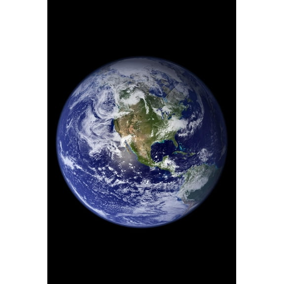 Art.com Planet Earth from Space (North America) Photo, 24" x 36"