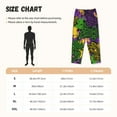 thumbnail image 4 of Lsque Mardi Gras7 Print Women's Pajama Pants, Lounge Pant - Comfortable Home Wear,Elastic Waistband, Stylish Design-Small, 4 of 9