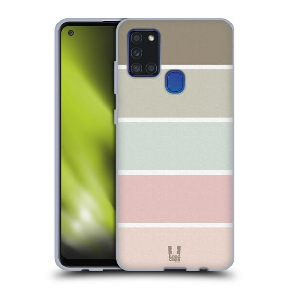 Head Case Designs French Country Patterns Palette Soft Gel Case Compatible with Samsung Galaxy A21s (2020)