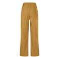 thumbnail image 5 of Dgankt Womens&nbsp;Pants Solid Pocket Corduroy Pants,Sizes S-3XL, 5 of 6