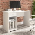 thumbnail image 3 of Bush Furniture Cabot 48W Computer Desk with Storage in White, 3 of 7