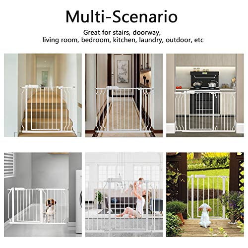 Fairy Baby Baby Gate Wall Saver Pressure Wall Guard Protector 2 Pack White