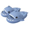 thumbnail image 2 of Lindas pantuflas de tiburón, lindas pantuflas de tiburón, pantuflas antiducha, antideslizantes, con punta abierta, innovación moderna, 2 of 9