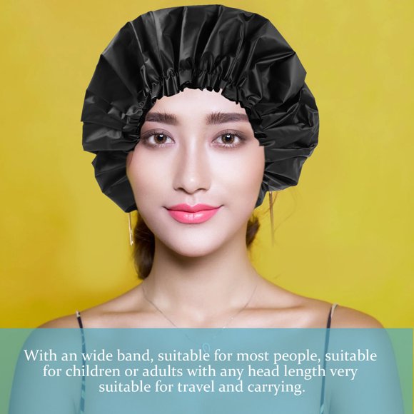 Moluckfu 2Ud Gorras De Ducha De Elásticas Con Amplio Adecuadas Para Diferentes Tallas