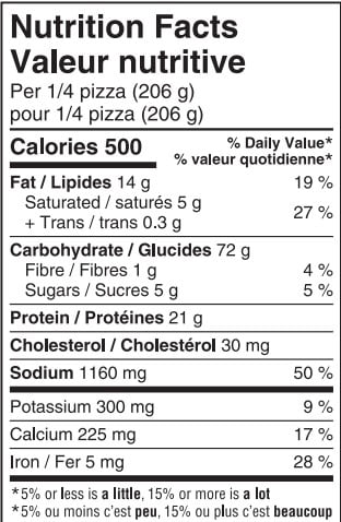 RUSTICA RISING CRUST 3 MEAT PIZZA, RUSTICA RISING CRUST 3 MEAT PIZZA