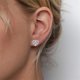 thumbnail image 3 of S925 Pendientes De Plata Esterlina Fashin Zircon Pendientes En Forma De Corazón Joyería De Moda Para Regalos De Mujeres Minnieouse AP005810-00, 3 of 6