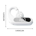 thumbnail image 2 of Giunmcul 50% Off Clear Conduction Wireless Bluetooth Earphones with Long Range and No Entry Into The Ear Conduction Earhook Sports Running, 2 of 2