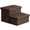 Coffee-2-19"Dx17"Wx13"H, variant on Dog Stairs With Storage 13" H  Foldable Pet For Small Medium Or Large Dogs Cat Puppy Steps Ramp Zip Up To 150 Lbs Black 2