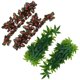 thumbnail image 5 of 4 plantas colgantes de ratán de imitación de reptiles con ventosas para acuarios, mascotas y decoración de hábitat., 5 of 5