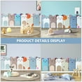 thumbnail image 4 of 1pc Kid Room Wall Pad Patrón de animal Pad protector contra la pared Almohadilla de pared anti-colisión, 4 of 7