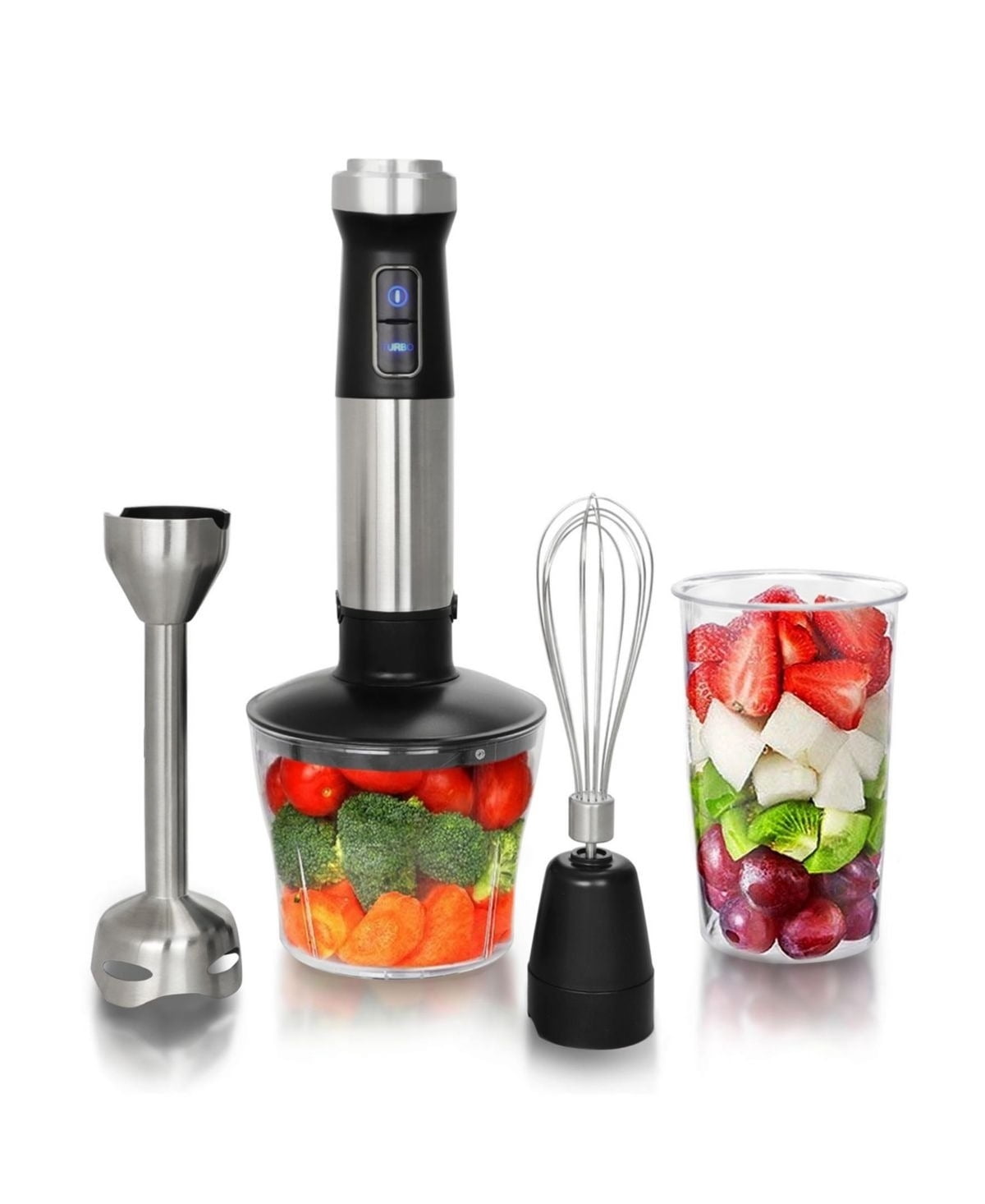 4 in 1 Multipurpose Immersion Hand Blender with Speed Control