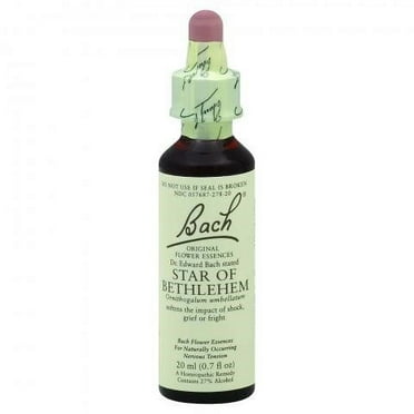 Bach Original Flower Remedies Drops, Star of Bethlehem, 0.7 Fl Oz