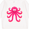 thumbnail image 3 of Inktastic Octopus Sea Creature Pink Girls Toddler Sweatshirt, 3 of 4