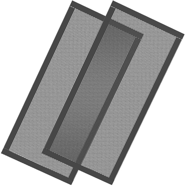 Floor Vent Covers,2Pc Floor Vent Cover Rectangular Vent Screen Cover Magnetic Pvc Ventilation Net Floor Storage Plastic Cover,Magnetic Vent Cover,Magnetic Vent Covers