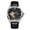 Blackgold, variant on Men's Automatic Mechanical Square Case Genuine Leather Business Watch with Rhinestone Markers Luminous Hands