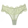 thumbnail image 2 of Bovxnpu Women's Plus Size Panties, Women's Breathable Lace Brief Panties Underwear, Underwear French Thin Perspective Mesh Lace Underwear Cropping Hip Lifting Low Waist Underwear Underwear, 2 of 9