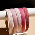 thumbnail image 3 of Laklulu Stripe Padded bands for Women Girls,  Puffy Fabric Hairbands, 3 of 5