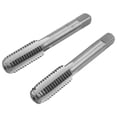 thumbnail image 3 of Thread Tool 2pcs High Speed Steel Straight Flutes Hand Thread Tap Industrial & Scientific Cutting Tools Threading Taps Thread Milling Taps, 3 of 7
