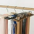 thumbnail image 4 of FZFLZDH 2Pcs Belt Rack, Belt Holder for Men and Women, Tie Organizer, Closet Organizer and Storage Hanger, 4 of 4