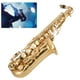 thumbnail image 4 of Saxofón, Saxofón Alto Profesional Para Regalo De Navidad De Cumpleaños Ccdes Oro, 4 of 8